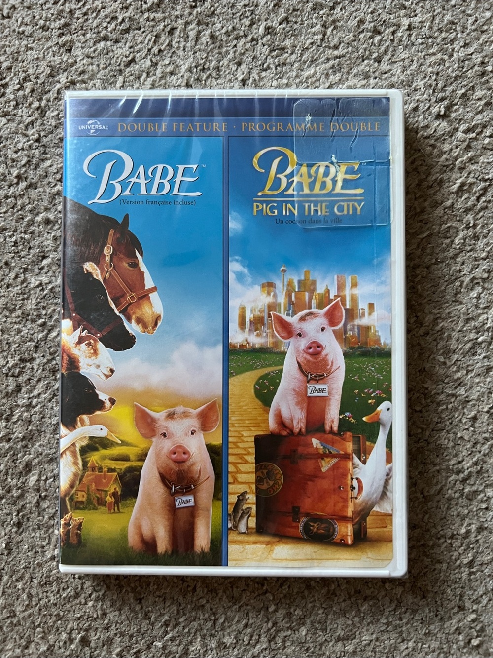Babe / Babe: Pig in the City - Universal Double Feature DVD 🆕